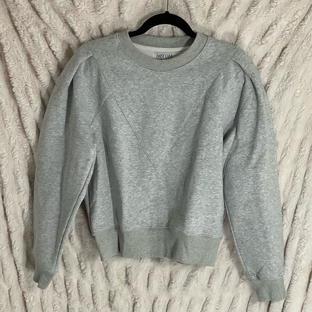 Daisy Lane Light Gray Sweatshirt